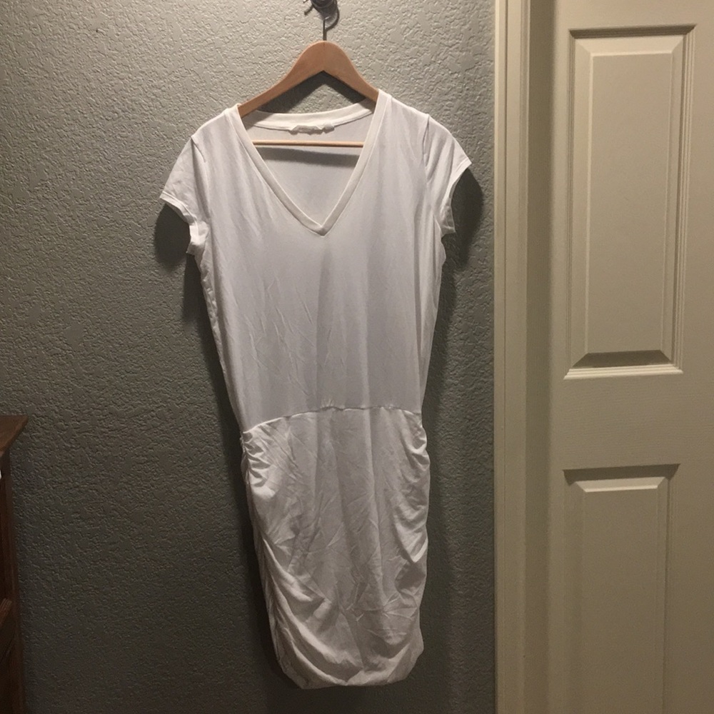 White t shirt dress